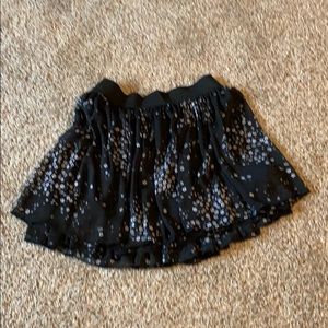 Floral flowing skirt